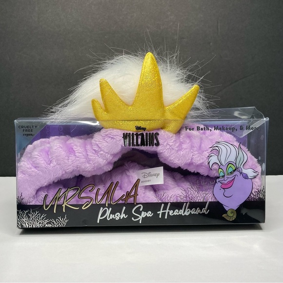 Enchanté Accessories Inc. Other - Disney Villains Plush Ursula Spa Headband